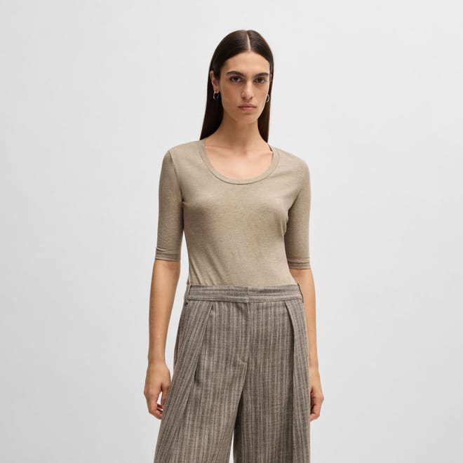 Effilie2 Scoop-Neck Top
