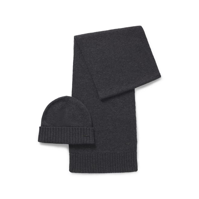 Baci Wool Blend Scarf and Beanie Set