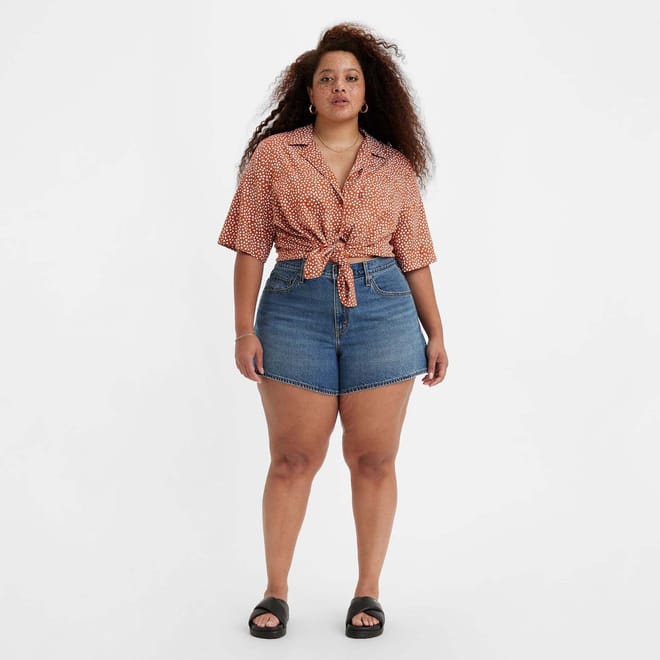 80's Mom Shorts (Plus Size)