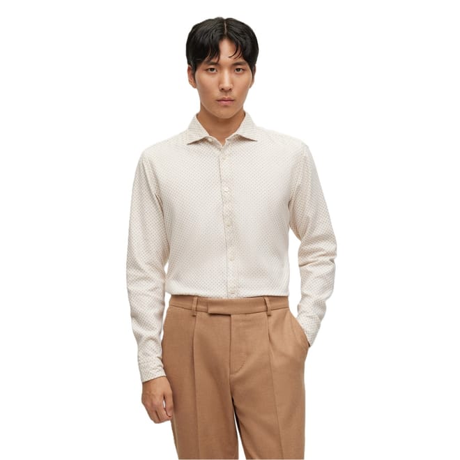 Liam Regular Fit Spread Collar Shirt