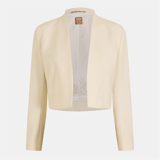 Solid Patterned Blazer