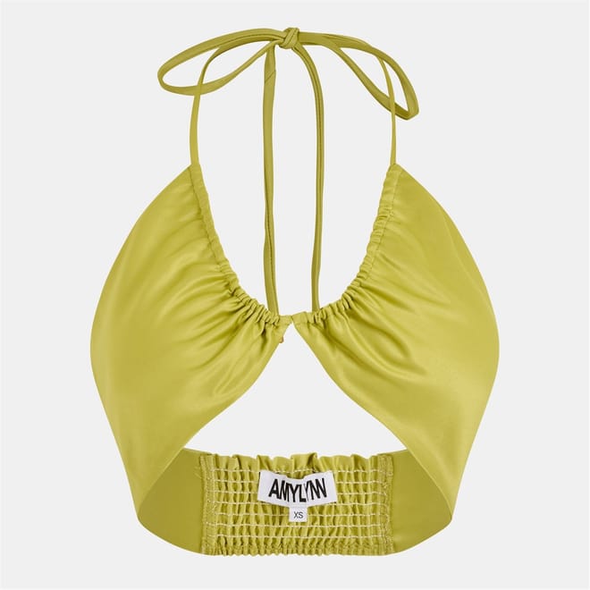 Halter Neck Slim Fit Bralet Top