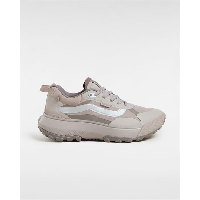 MTE Crosspath Metallic Taupe Lace-Up Chunky Trainers