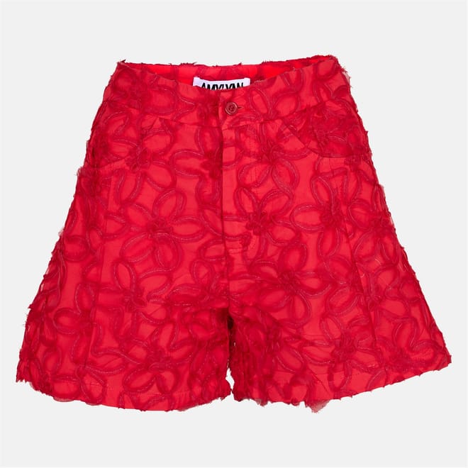 Floral Patterned Bermuda Shorts