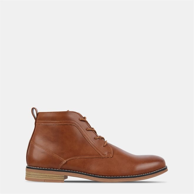 Lace-Up Desert Boots