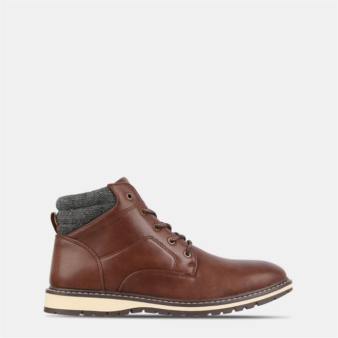 Chukka Boots with Lace-Up Closure