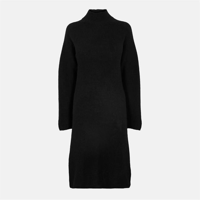 Fagdasa Mock Neck Midi Sweater Dress
