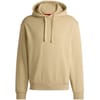 Terry Relaxed Fit Hoodie With Logo Print