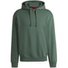 Terry Relaxed Fit Hoodie With Logo Print