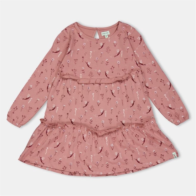 Fairy Crew Neck Knee Length Jersey Dress