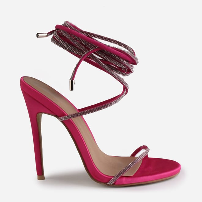 Strappy Stiletto Heel Sandals