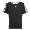 Essentials 3 Stripe T-Shirt Junior Girls