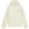 Solid Patterned Hooded Softshell Jacket with Ribbed Cuff