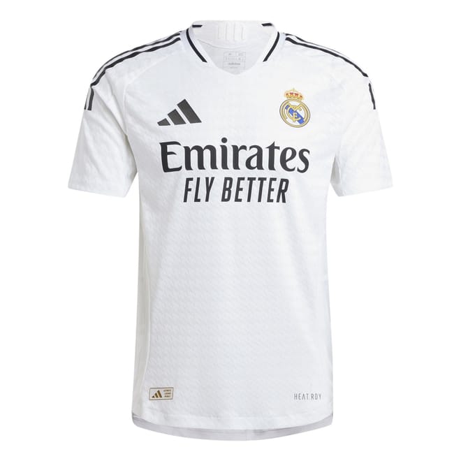 Real Madrid Authentic Home Shirt 2024 2025 Adults