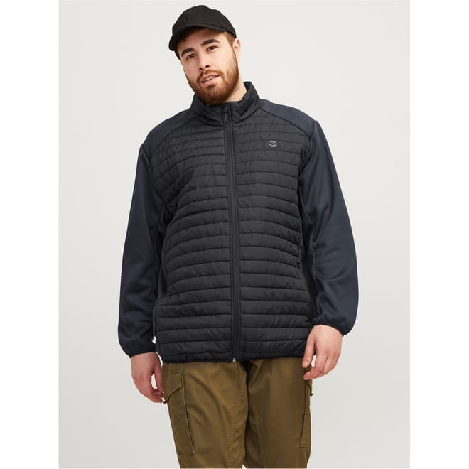 Solid Patterned Puffer Jacket