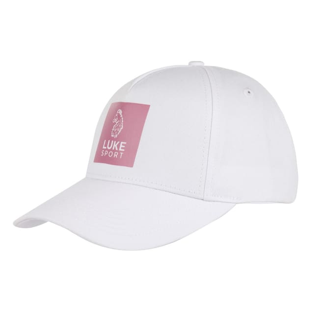 Boxy Logo Embroidered Curved Brim Cap
