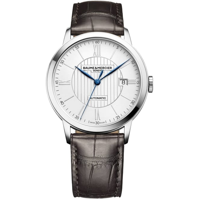 Classima Automatic Dress Alligator Leather Analogue Watch