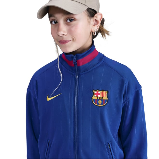 Barcelona Home Anthem Jacket Juniors