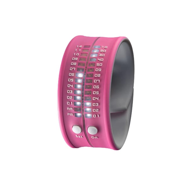 Fashion Rubber Bracelet Strap Analogue Watch