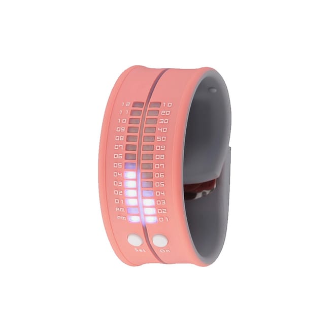 Fashion Rubber Bracelet Strap Analogue Watch