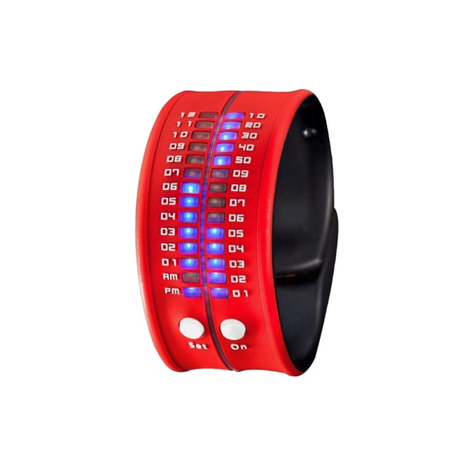 Fashion Rubber Bracelet Strap Analogue Watch