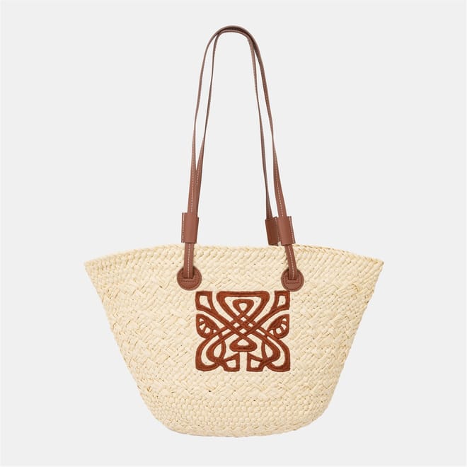Straw Beach Bag
