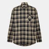 Plaid Patterned Overshirt with Chest Pocket