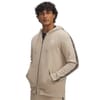 Mens Icon Fleece Taping Full Zip Hoodie