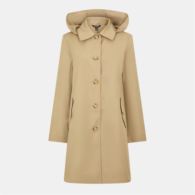 Solid Patterned Trench Coat