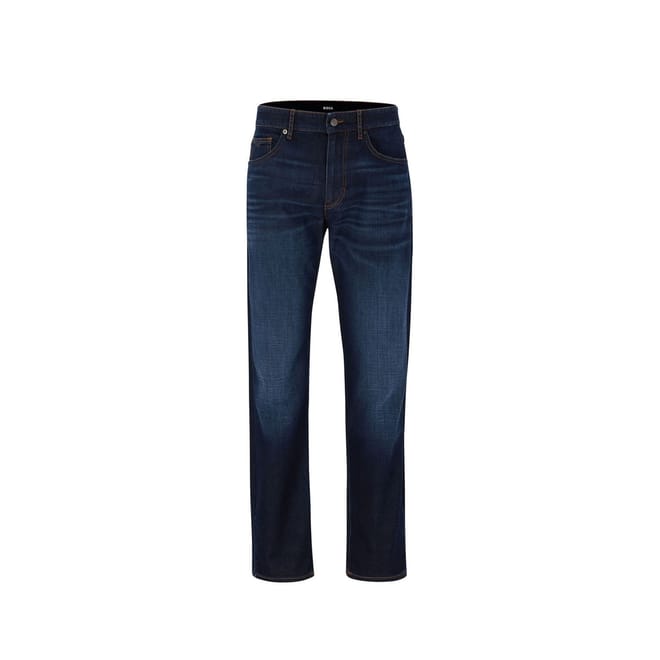 Five Pocket Design Straight Leg Jeans