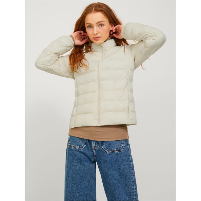 Solid Patterned Puffer Jacket