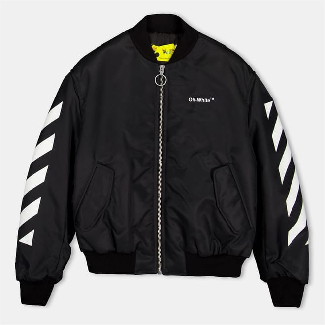 Solid Patterned Bomber Jacket with Ribbed Cuff