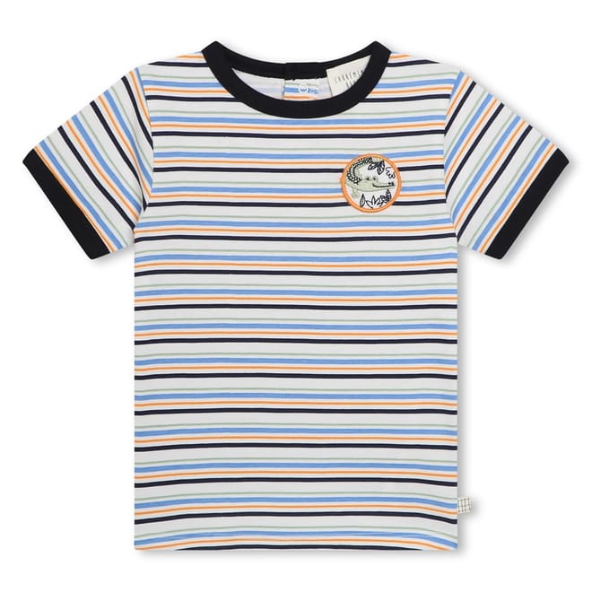 Crocodile Print Regular Fit Short Sleeve T-Shirt