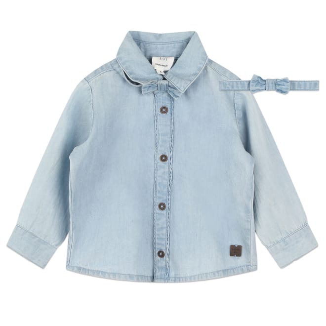Solid Patterned Shirt Collar Shirt Jacket