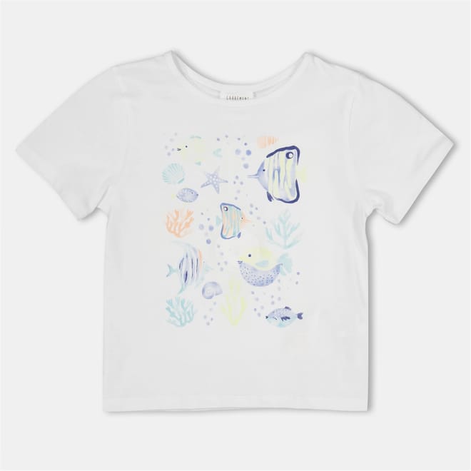 Fish Graphic Regular Fit Short Sleeve T-Shirt