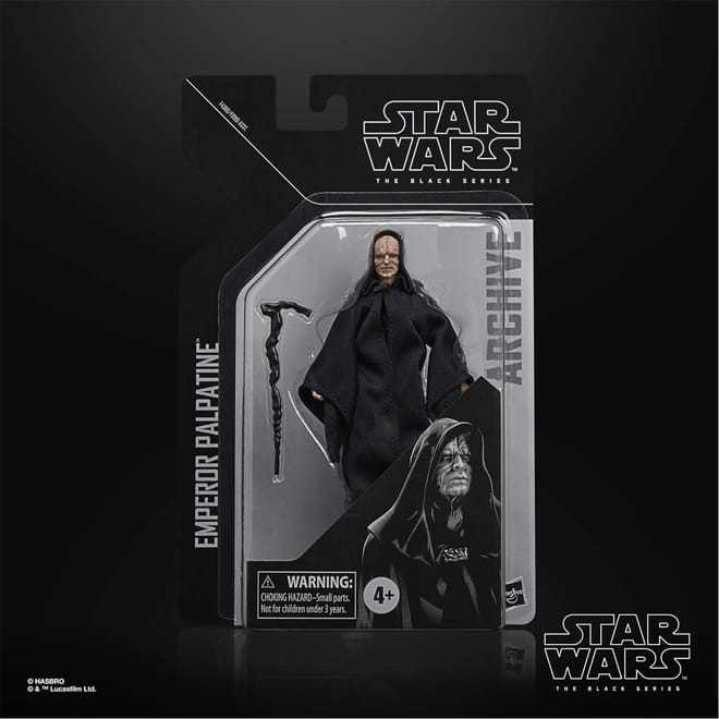 The Black Series Archive Emperor Palpatine Toy Scale Return Of The Jedi Action Fig