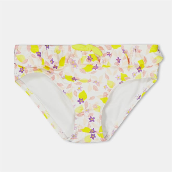 Floral Patterned Tie Swim Trunk