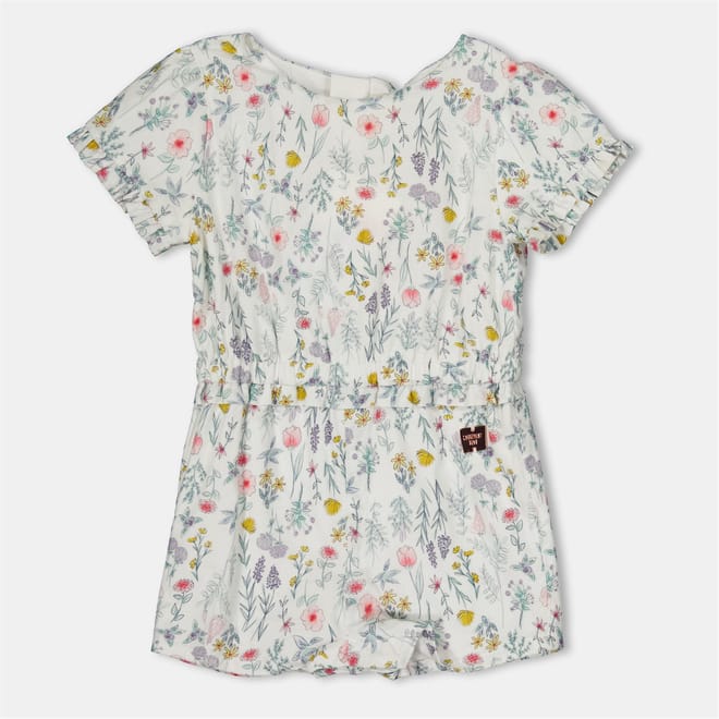 Boat Neck Short Sleeve Onesie