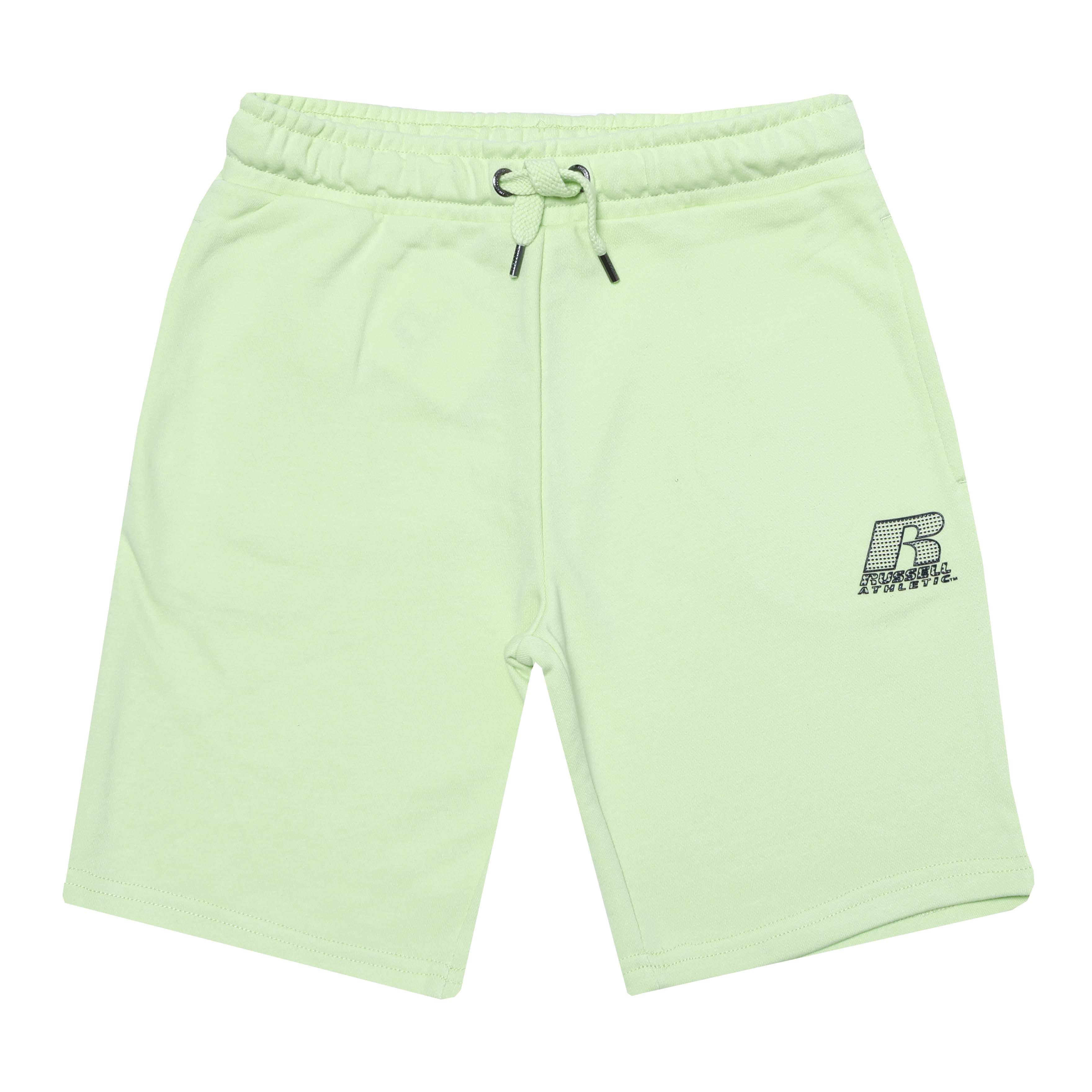 Green Russell Athletic Junior Boys Outline Logo Short Get The Label