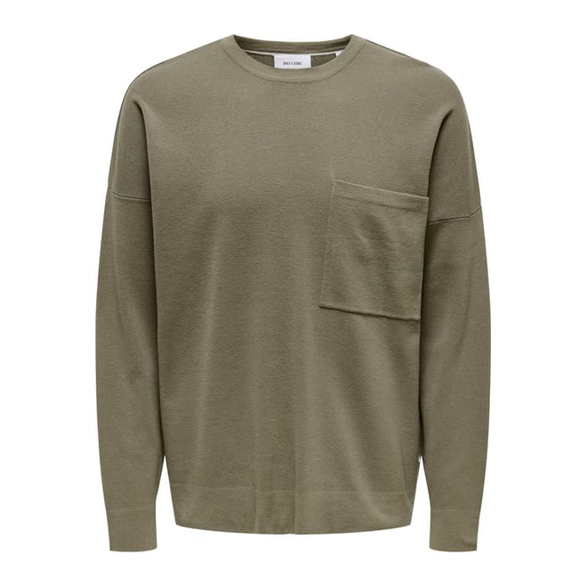 Regular Fit Drop Shoulder Sweater