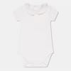 Lace Detail Peter Pan Collar Bodysuit