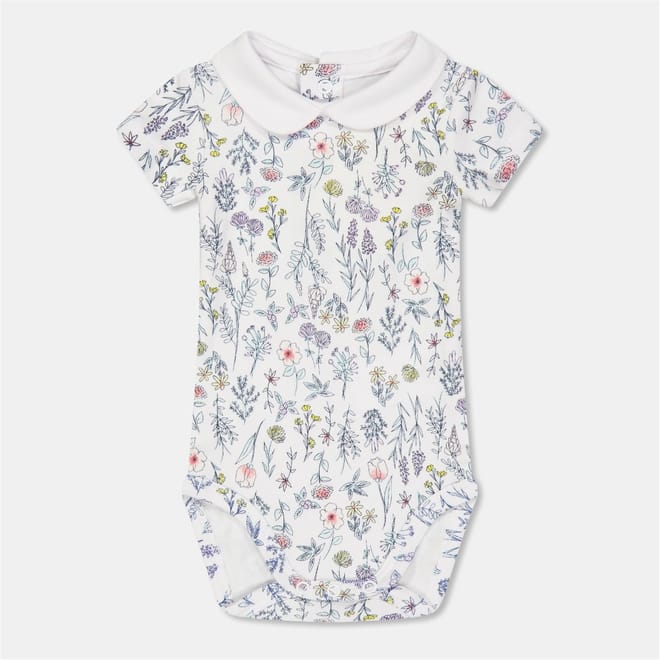 Peter Pan Collar Regular Fit Bodysuit