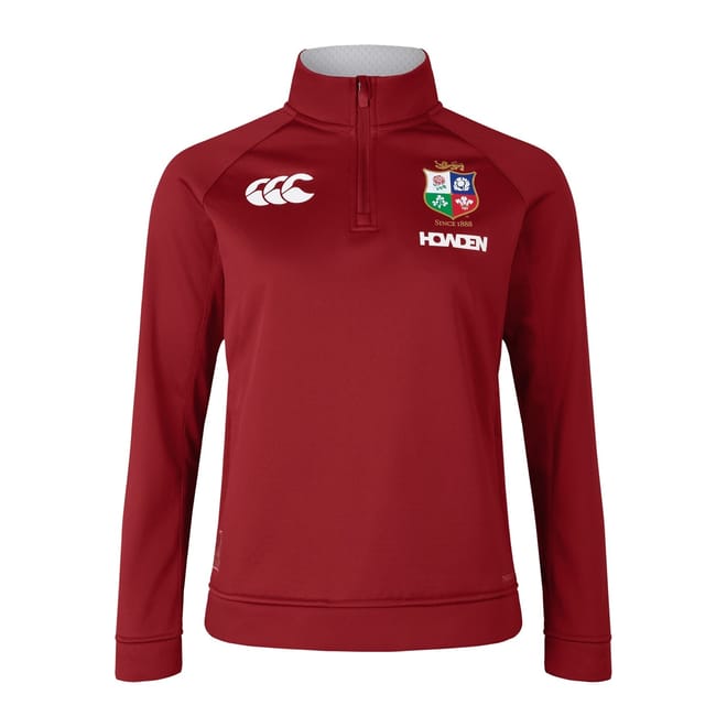 Womens British And Irish Lions Quarter Zip Fleece 2025