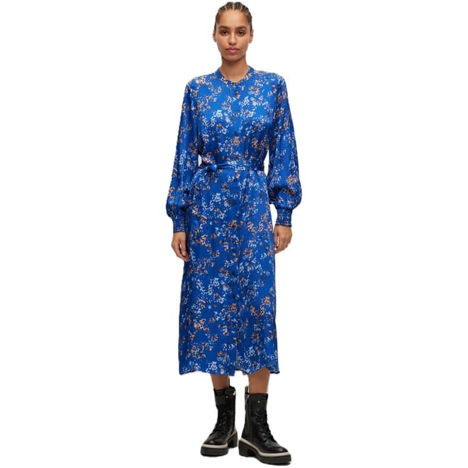 C Diceane Crew Neck Midi Dress