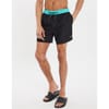 Plunging Neck Regular Fit Swim Shorts