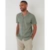 Maples Embroidered Regular Fit Short Sleeve Shirt