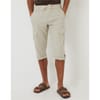 Memphis Linen Solid Patterned Cargo Pants