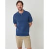 Zip Neck Regular Fit Polo Shirt