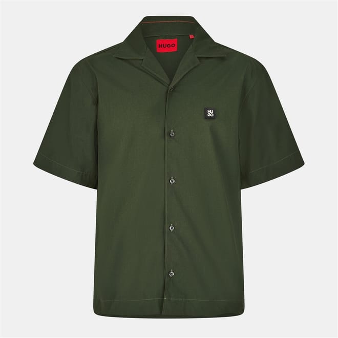 Espino Solid Patterned Overshirt