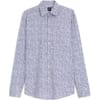 Print Stretch Cotton Poplin Shirt